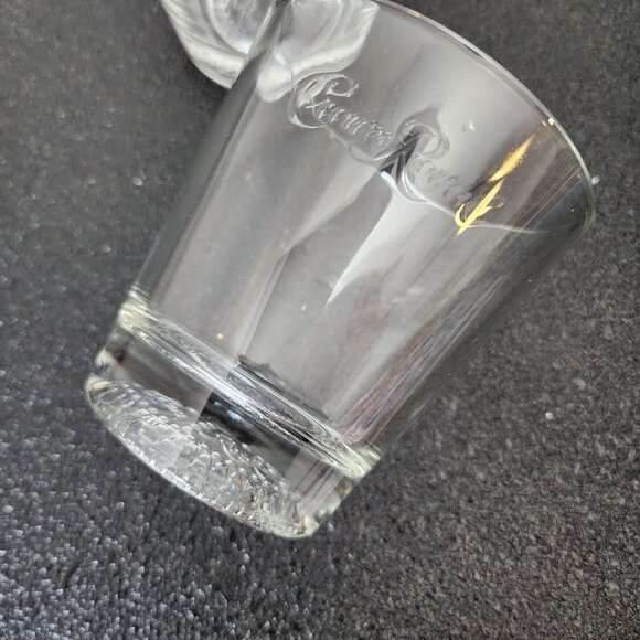2 Crown Royal Whiskey Old Fashion Rocks Glasses base embossed bubbles + logo - Picture 6 of 10
